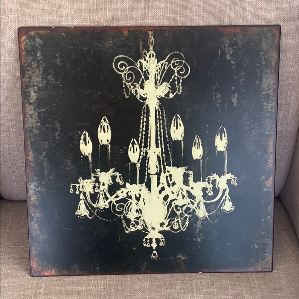 Metal wall decor